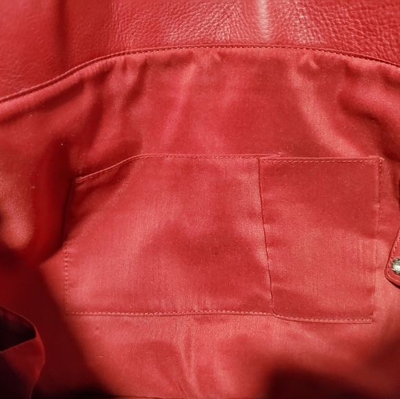 Express Design Studio Large Leather Tote - Picture 7 of 7